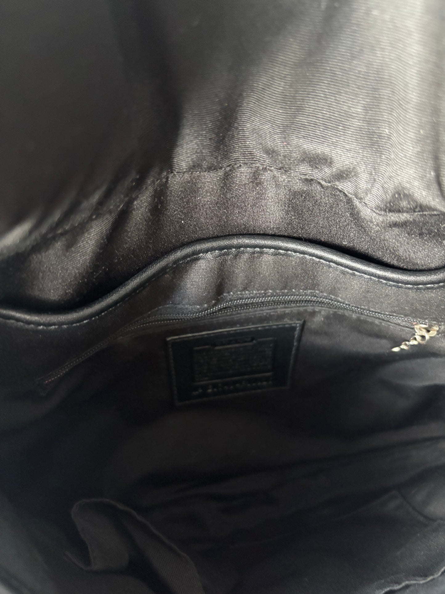 Rare black and grey medium coach soho