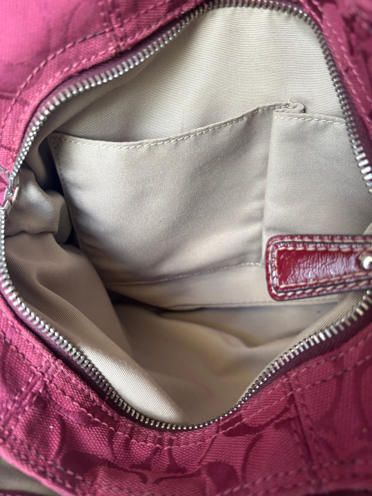 Burgandy rare soho Lyn shoulder bag