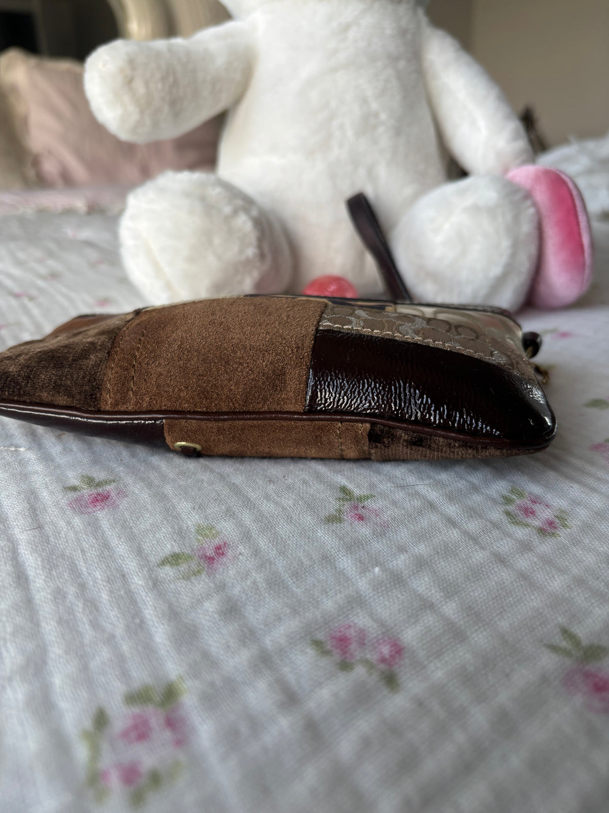 Patchwork rare wrislet coach